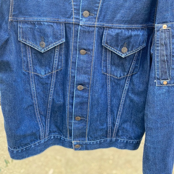 VTG Dry Bones X Japan 🇯🇵 Selvage Denim Jacket, Sz M - Picture 3 of 16